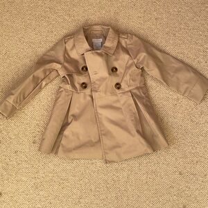 Tahari Double-Breasted Trench Coat 18m